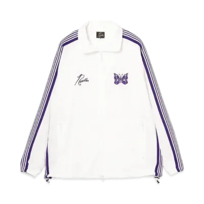 BEAMS x NEEDLES Nylon Track Jacket "White"