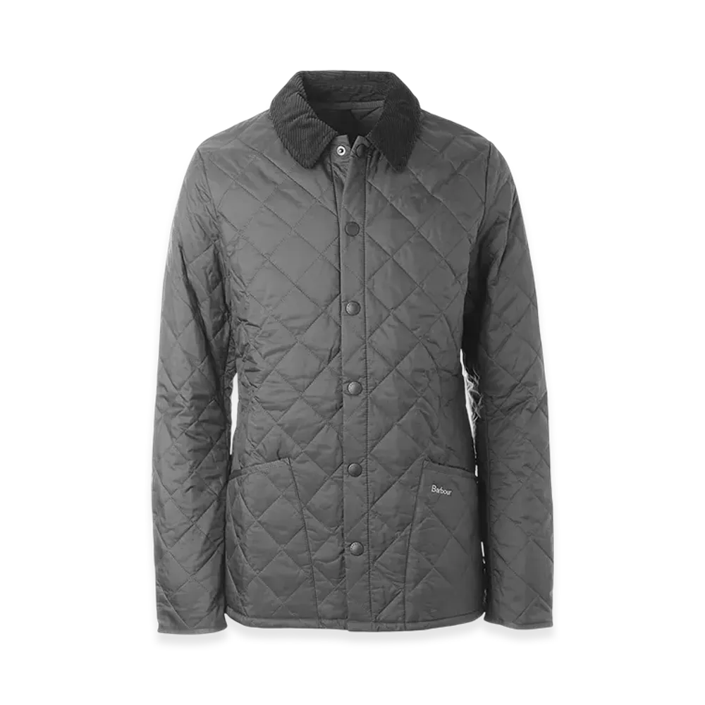 Barbour Heritage Liddesdale Quilted Jacket "Charcoal"