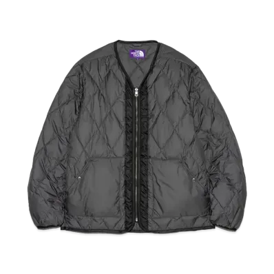 The North Face PURPLE LABEL PLAS Field Down Cardigan "Asphalt Gray"