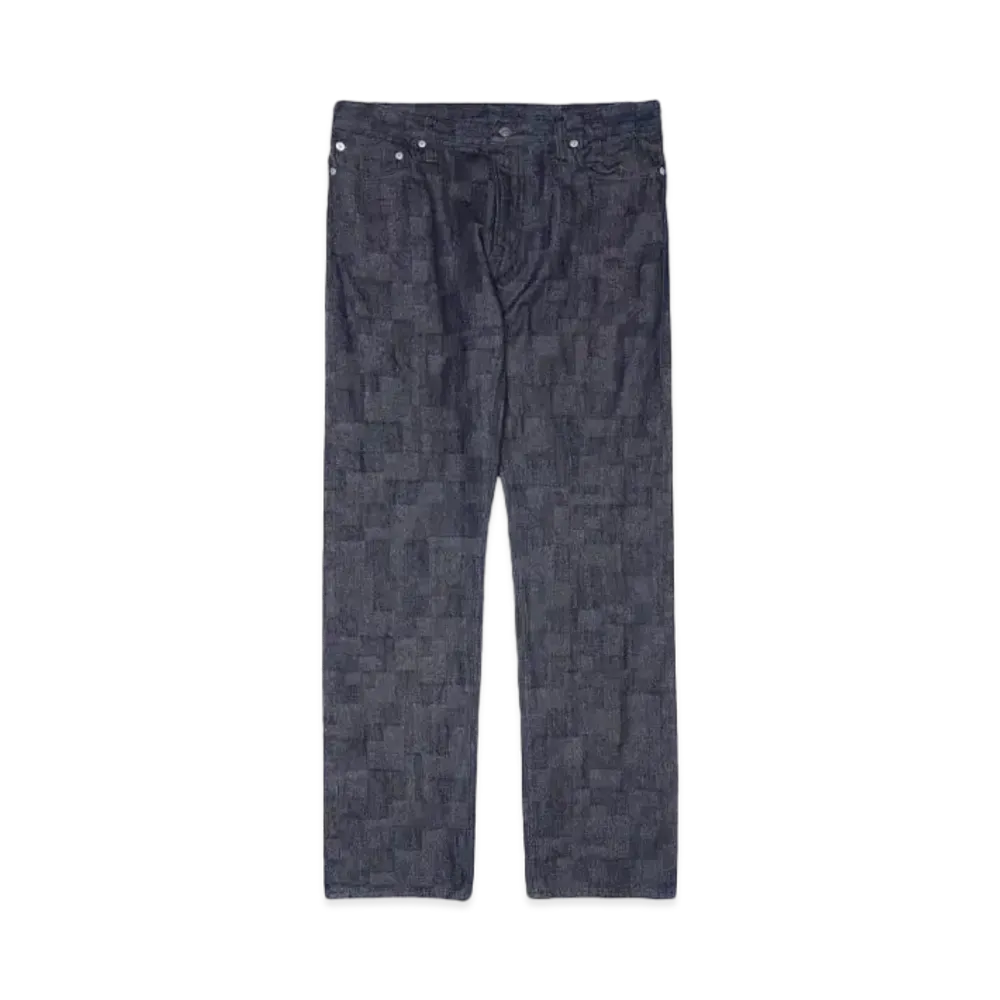 ANREALAGE AZ DENIM PANTS "INDIGO"