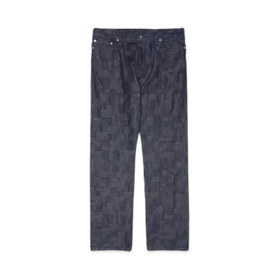 ANREALAGE AZ DENIM PANTS "INDIGO"