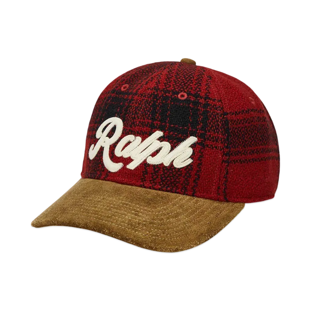 Polo Ralph Lauren Suedeville Check Wool Ball Cap "Multi"