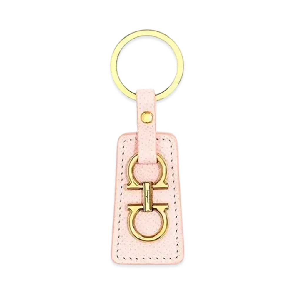 Salvatore Ferragamo Gancini Key Chain "Pink"