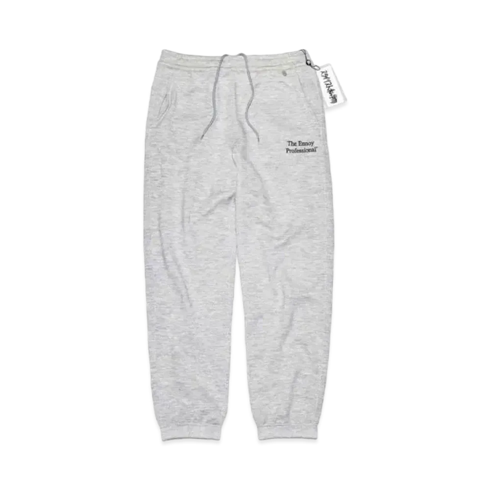 エンノイ x スタイリスト私物 22AW スウェット パンツ "グレー/ホワイト" AW22BRENPT02NTL