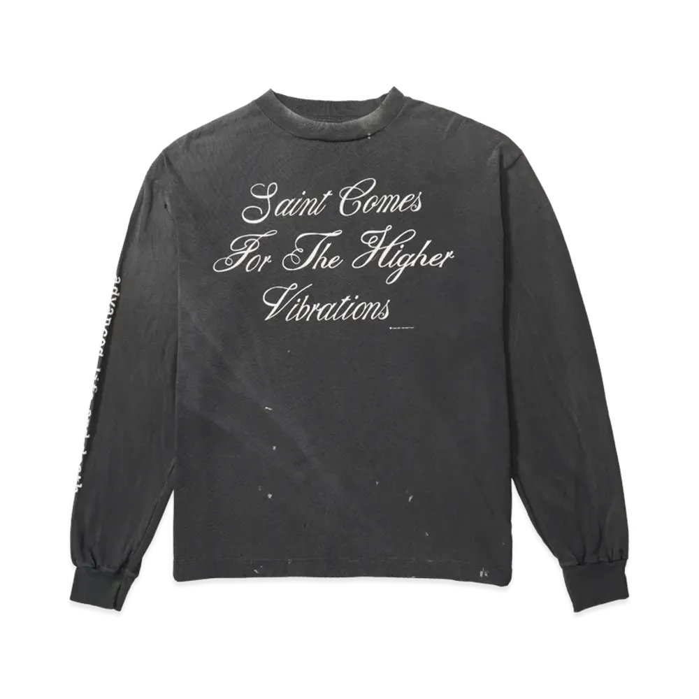 SAINT Mxxxxxx LS Tee Saint Comes "Black"