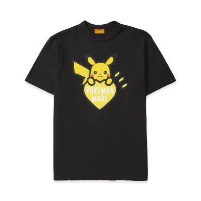 HUMAN MADE x Pokemon Made Graphic T-Shirt (Pikachu) Shinsaibashi "Black"