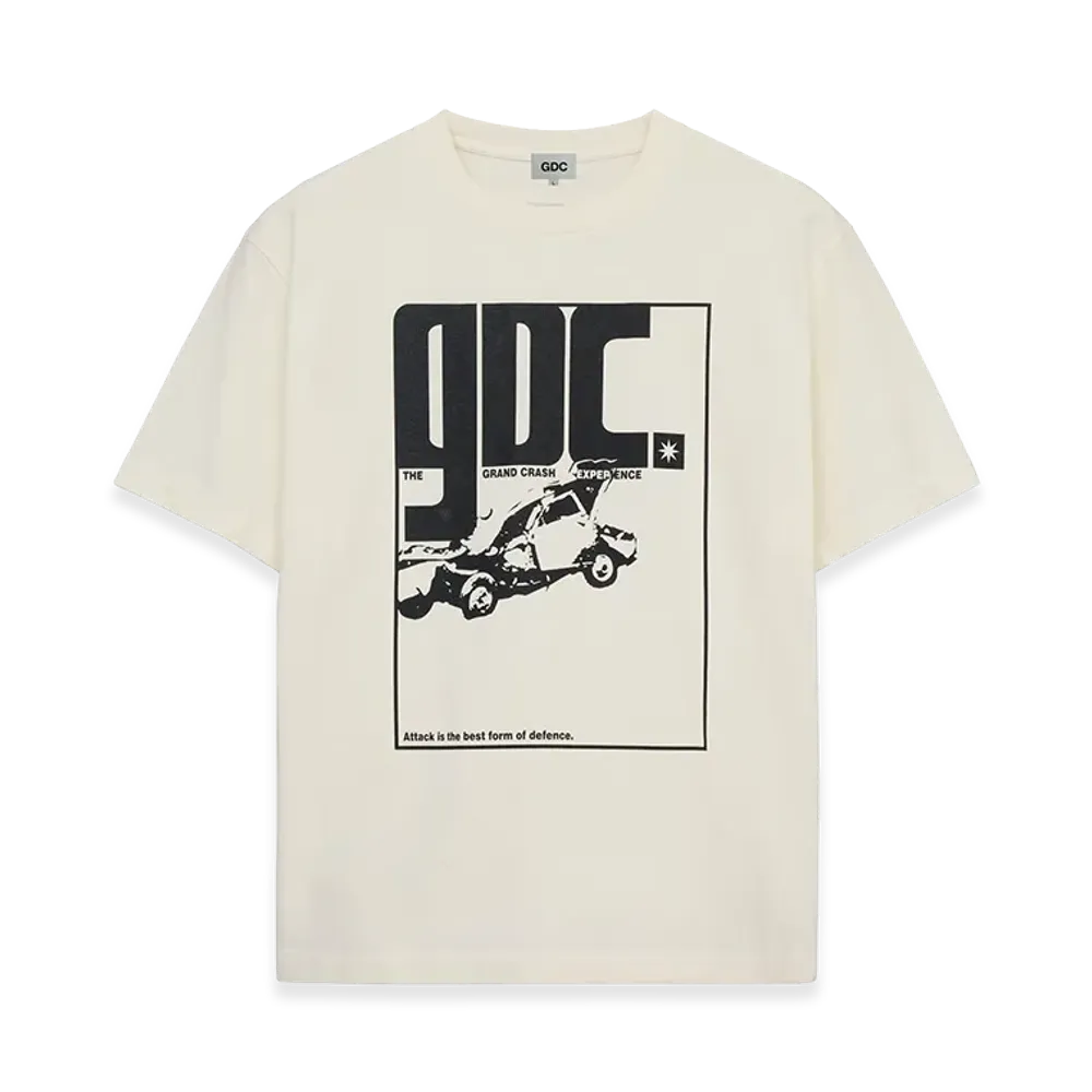 GDC Crash Tee "White"