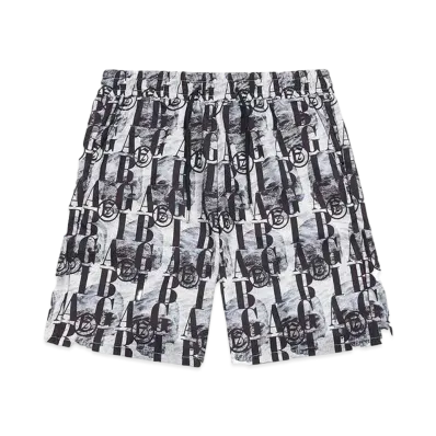A GOOD BAD INFLUENCE SKULL CAMO SHORTS "BLACK"