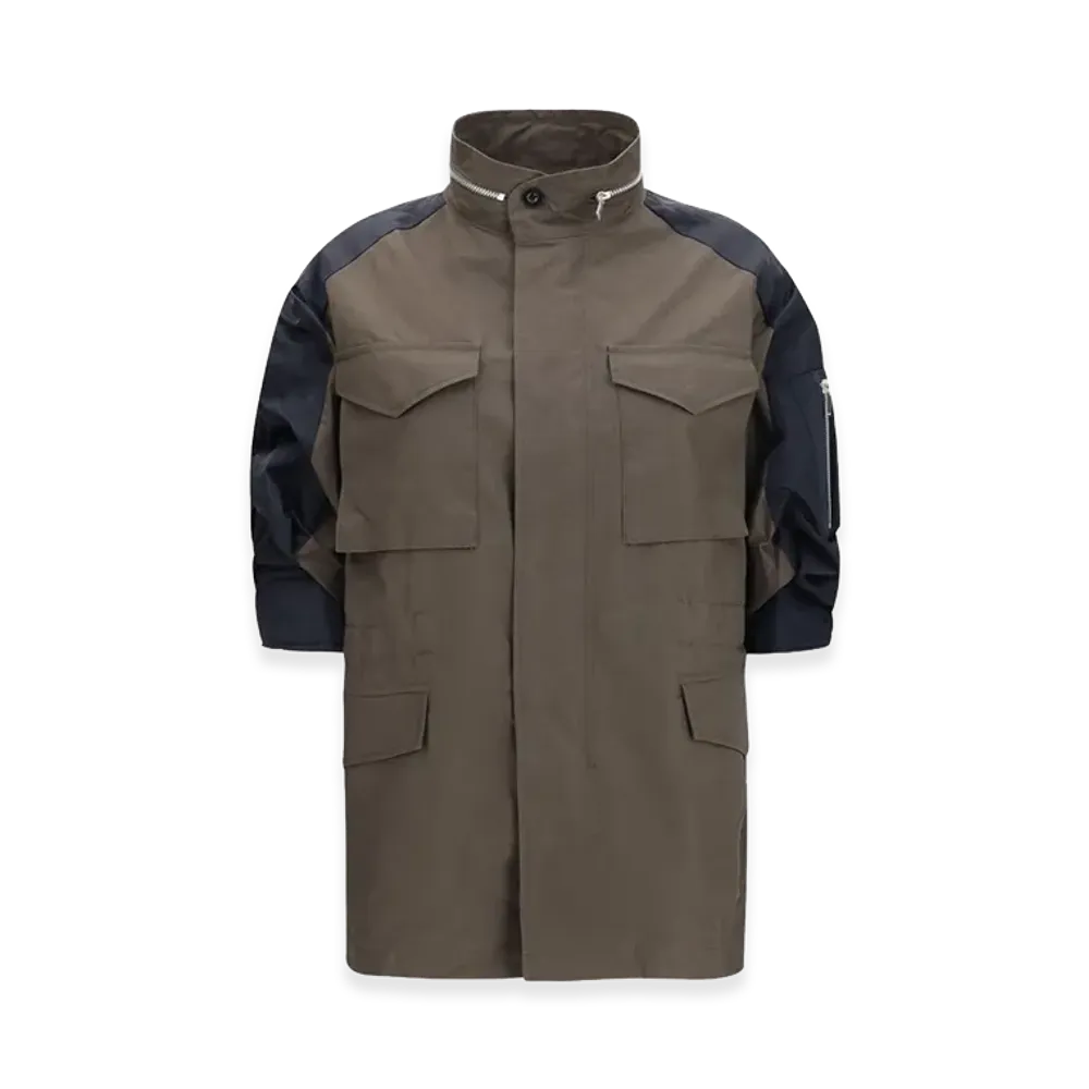 sacai Women's Jackets "Khaki/Navy"