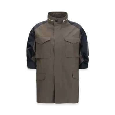 sacai Women's Jackets "Khaki/Navy"