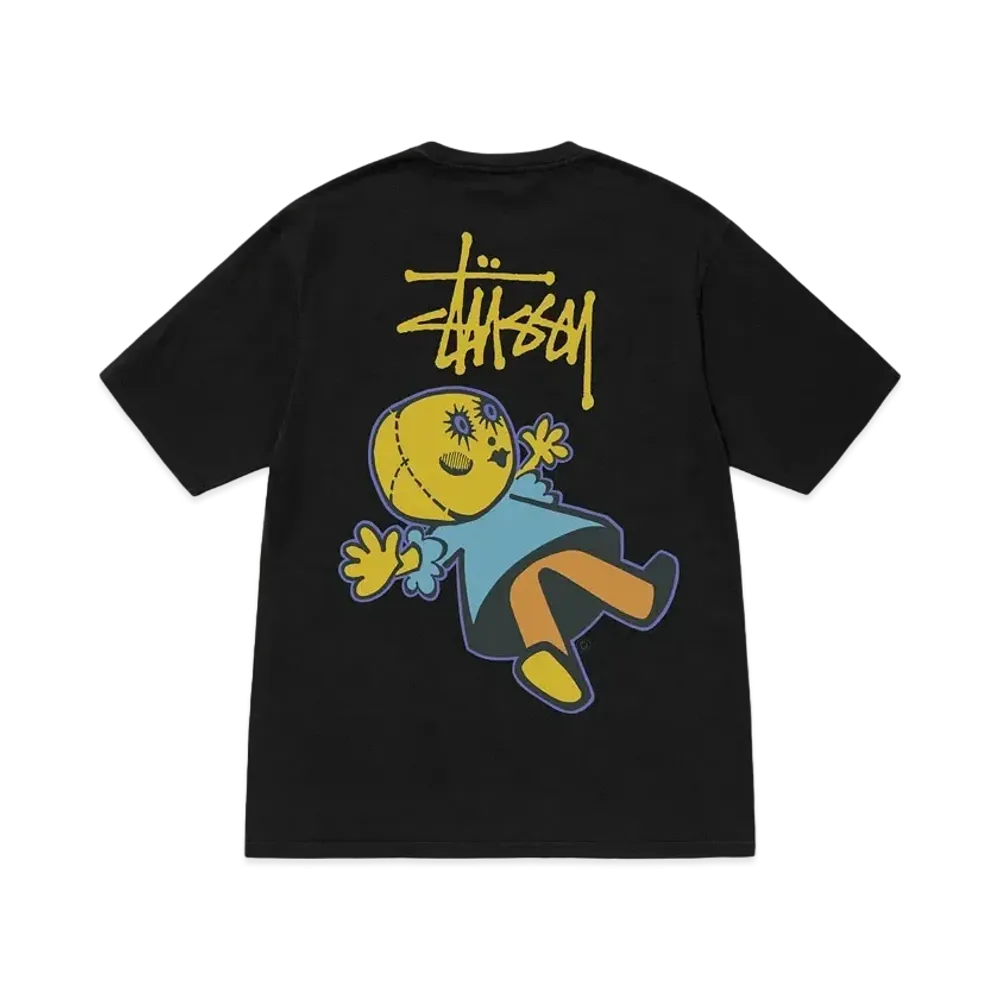 Stussy Dollie Pigment Dyed Tee "Black"