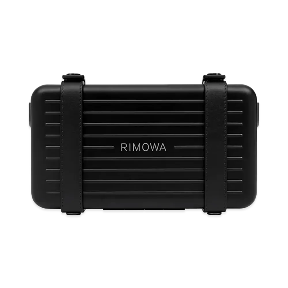 RIMOWA Personal - Aluminium Cross-Body Bag "Black"
