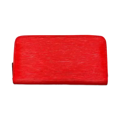 Louis Vuitton Epi Zippy Wallet "Poppy"
