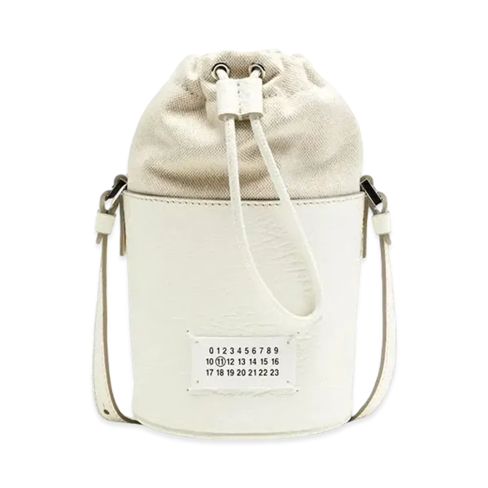 Maison Margiela 5AC Mini Bucket Bag "Ivory"