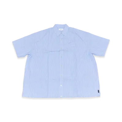 ALOUND Wide Stripes Shirts "Blue Stripe"