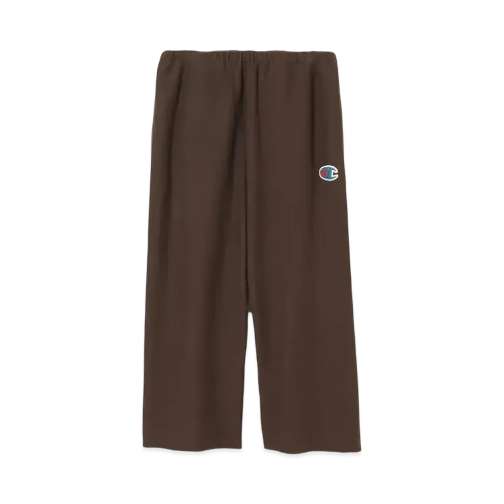 Champion x UNDERCOVER Reverse Weave Cut Off Sweatpants "Dark Brown"
