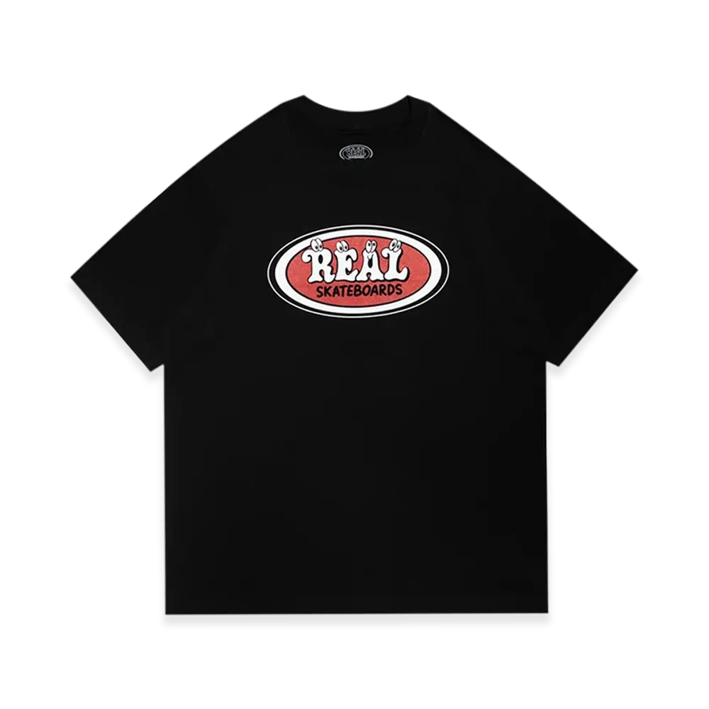 VERDY x REAL SKATEBOARDS Skate Shop Day Tee "Black"