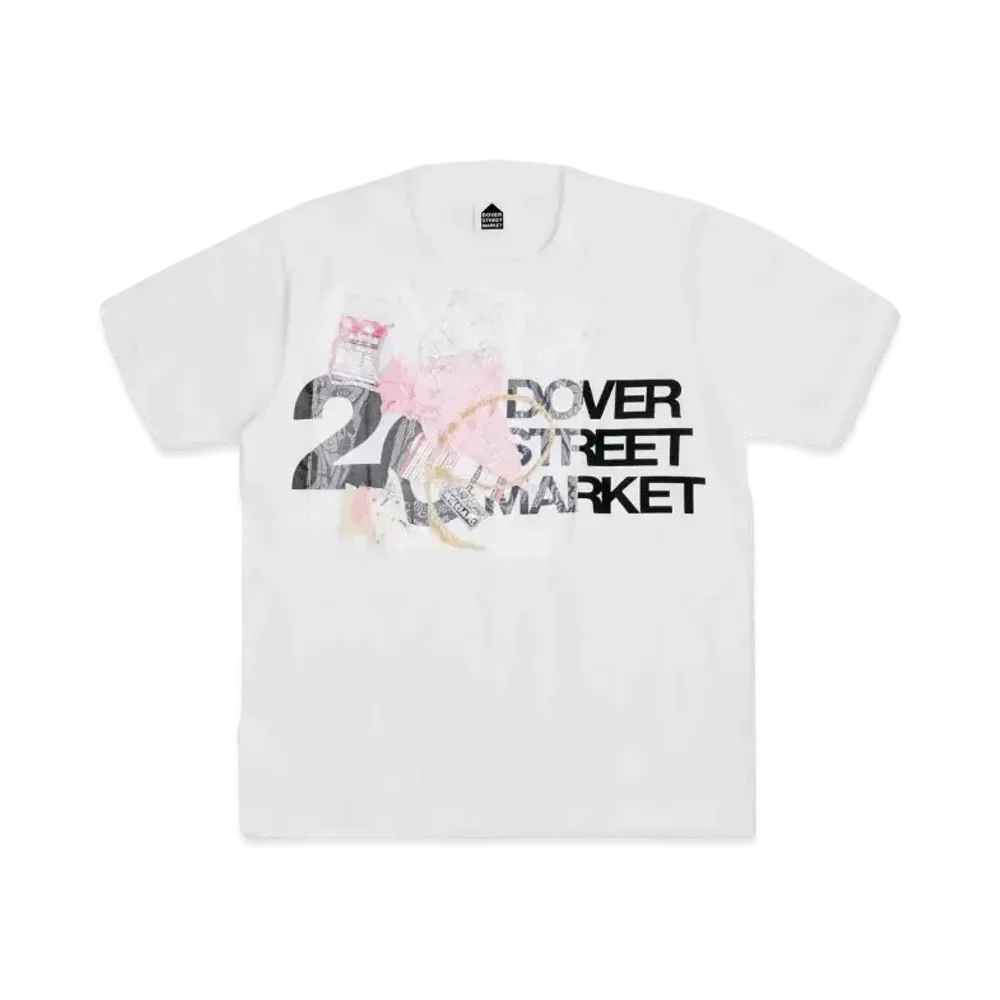 Dover Street Market London x Ashley Williams 20th Anniversary Tee "White"