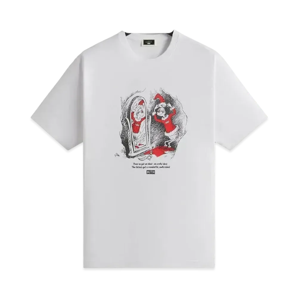 Kith x The Grinch Santa Vintage Tee "White"