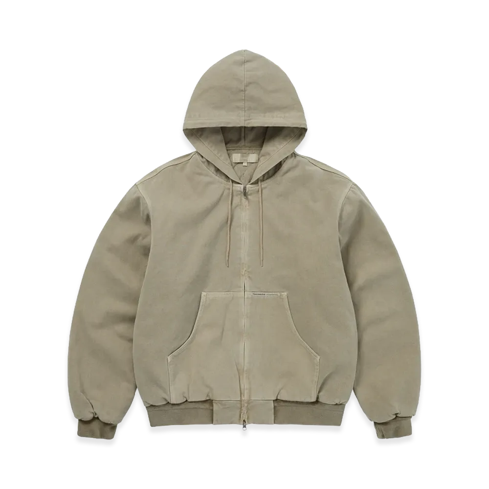 thisisneverthat Overdyed Hooded Jacket "Beige"