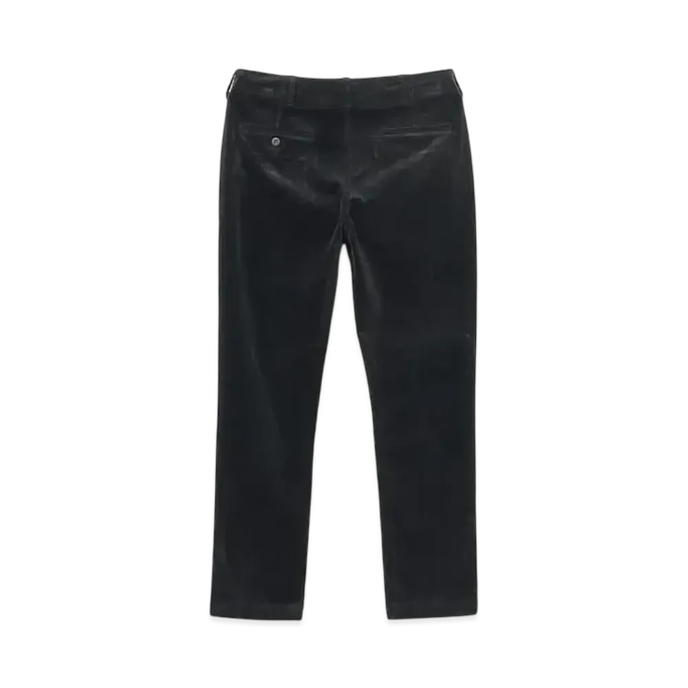BEAMS Corduroy Stretch Tapered Pants "Black"