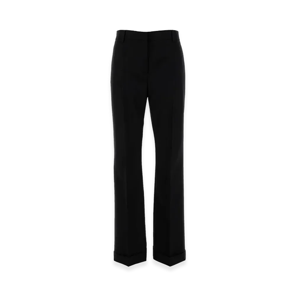 PRADA Women's Gabardine Pant "Black"