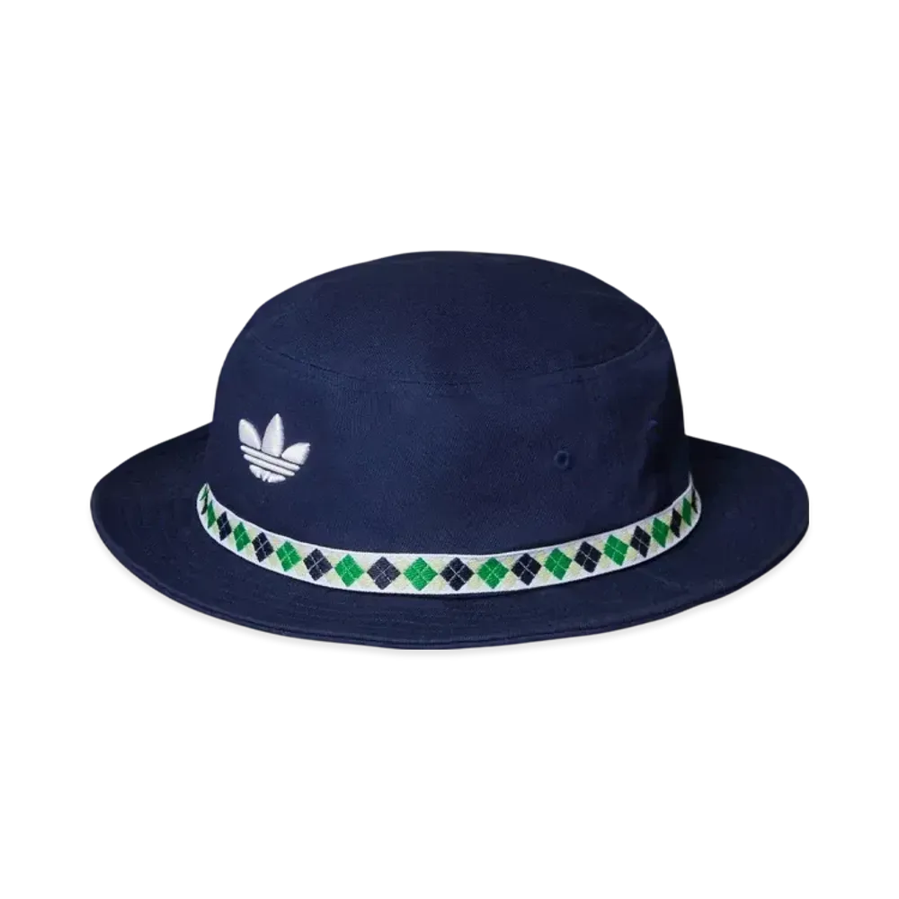 adidas Originals Golf Season Opener Argyle Bucket Hat "Night Indigo"