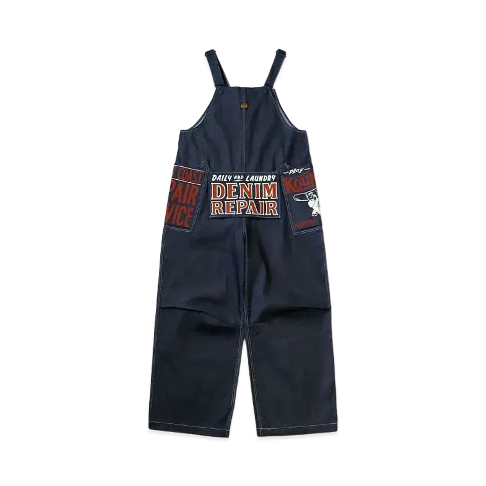 KAPITAL 11.5oz Denim Overalls "Indigo"