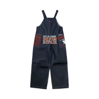 KAPITAL 11.5oz Denim Overalls "Indigo"