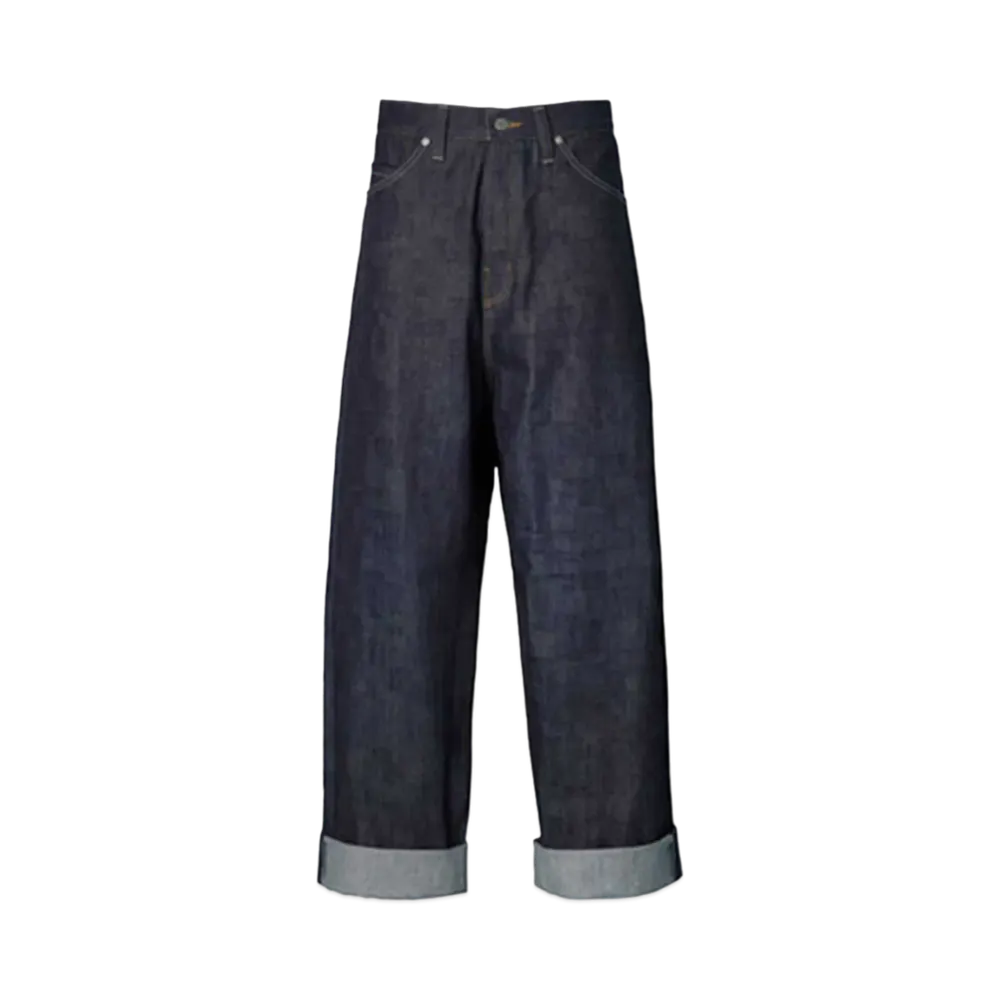 ANREALAGE AZ Wide Denim Pants "Indigo"