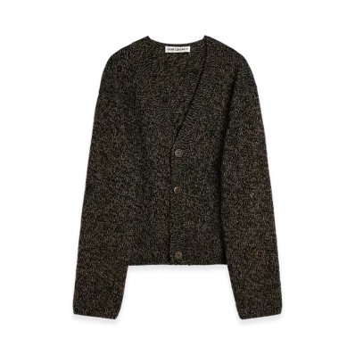 OUR LEGACY Academy Cardigan "Bear Twist Mouline Wool"