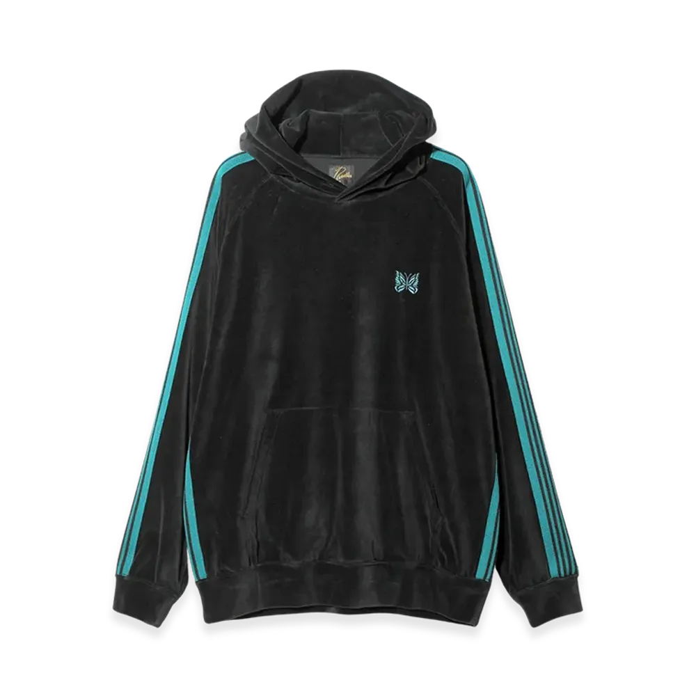 NEEDLES Track Hoodie C/PE Velour "Black"