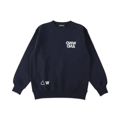 WIND AND SEA W Fleece Crew Neck "Navy"