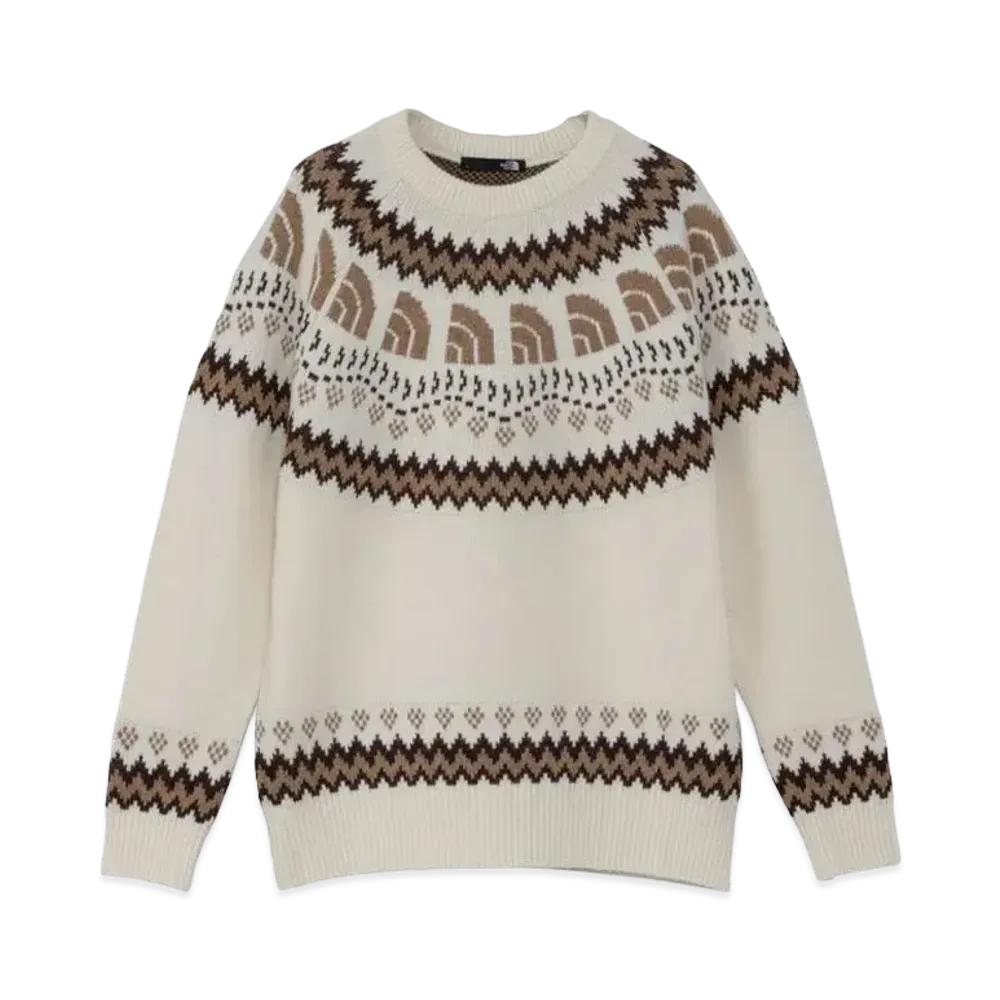The North Face Half Dome Nordic Sweater "Off White"