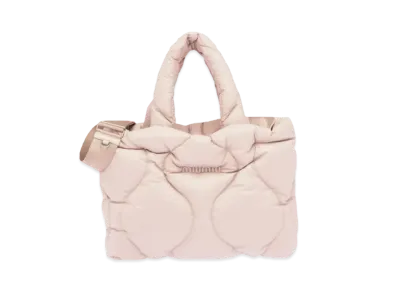 MIU MIU Kirting Nylon Tote Bag "Pale Pink"