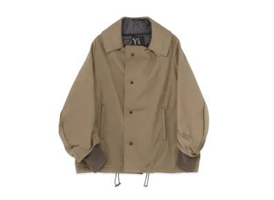 Yohji Yamamoto Y's NYLON CHINO CLOTH MIDDLE COAT "Beige"