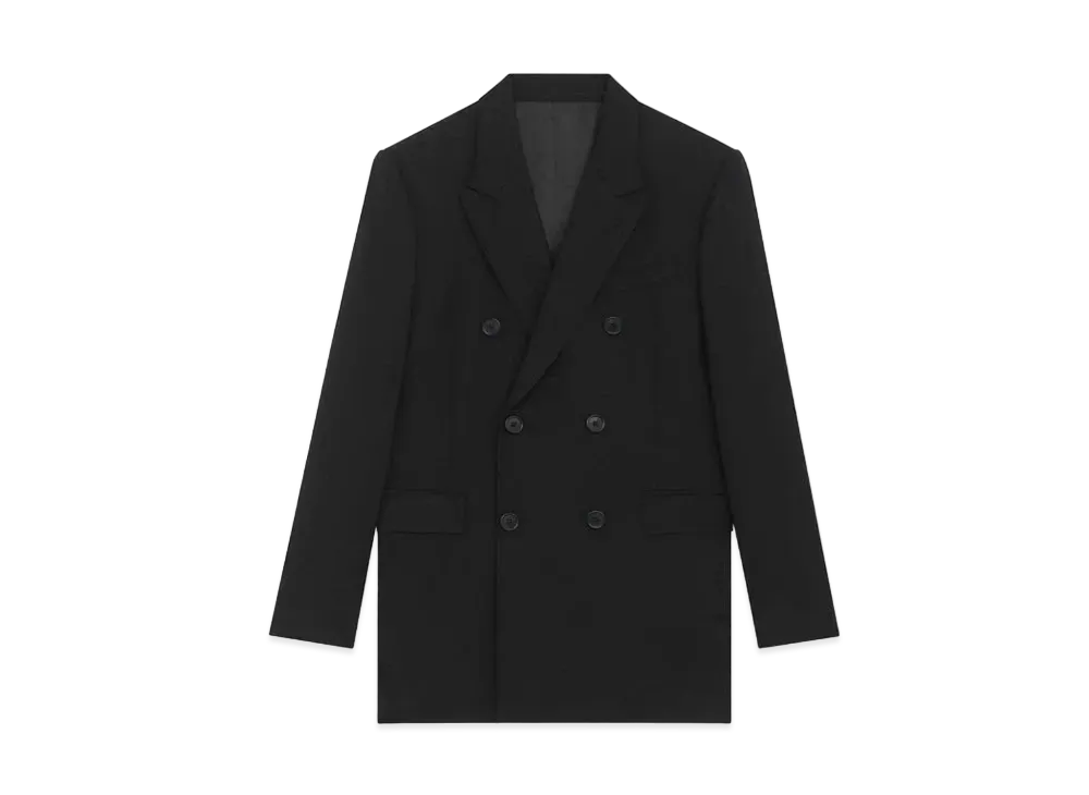 CELINE Classic Jacket / Wool Gabardine "Black"