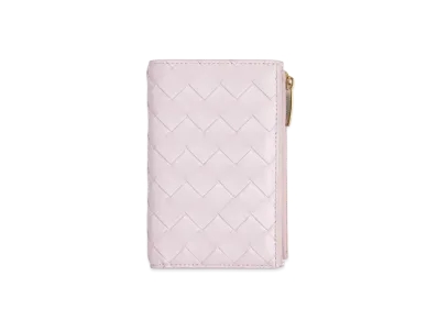 Bottega Veneta Bifold Zip Wallet "Bris Washed"