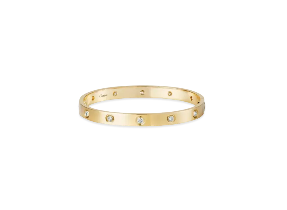 Cartier Love Bracelet, 10 Diamonds