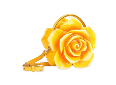 Dolce&Gabbana Dolce Box Bag Paint Resin Rose "Yellow"
