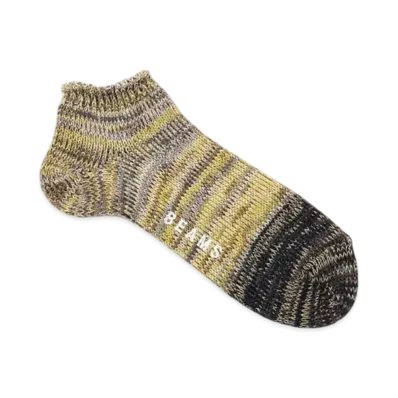BEAMS Mixed Ankle Socks "Yellow"