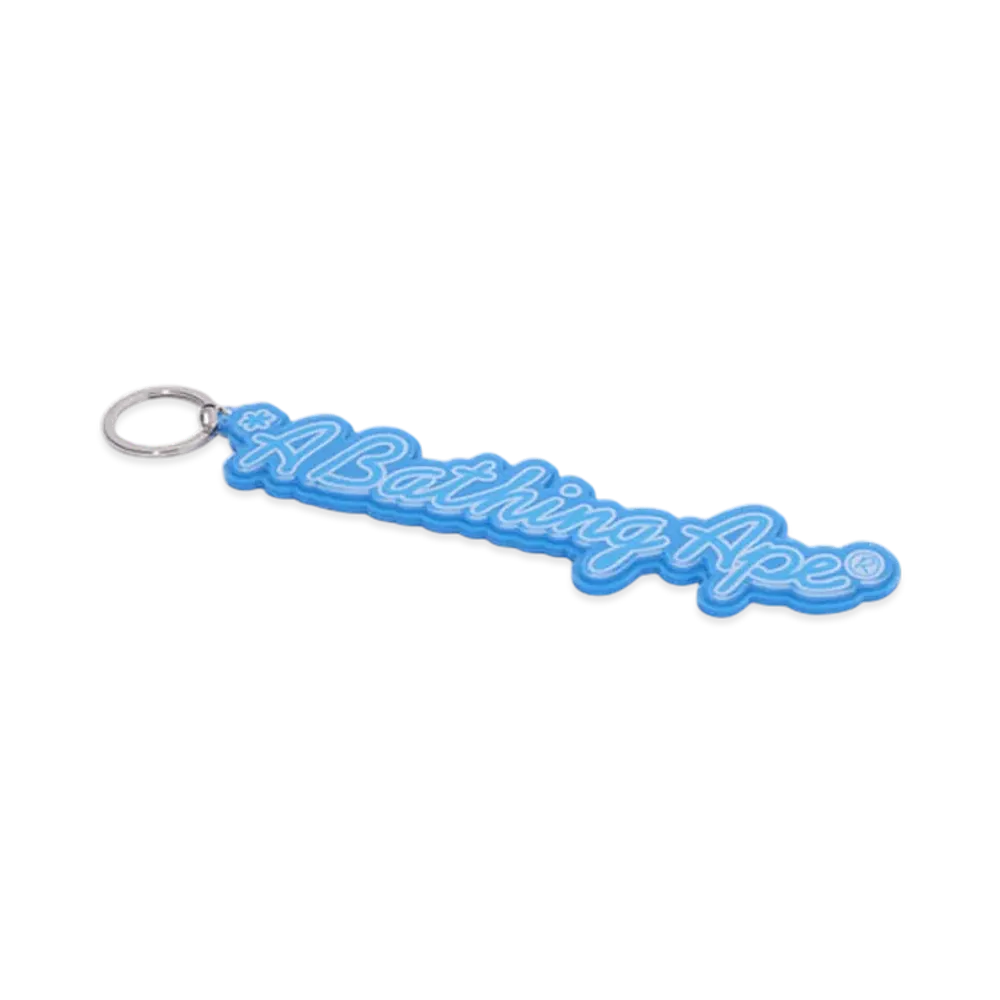 A BATHING APE Keychain "Blue"