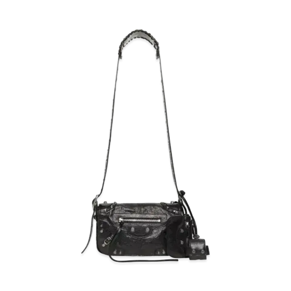 BALENCIAGA Le Cagole XS Flap Bag "Black"