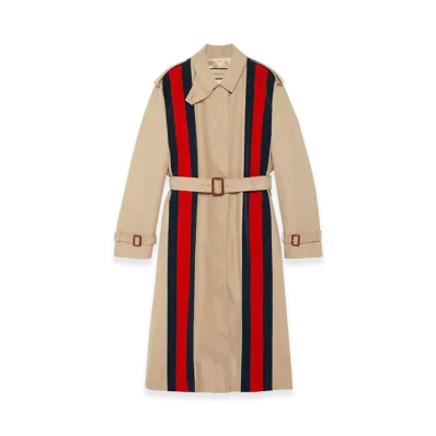 GUCCI Women's Cruise Coats "Camel"