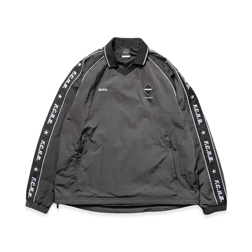 F.C.Real Bristol Nylon Chambray Practice Piste "Charcoal Gray"