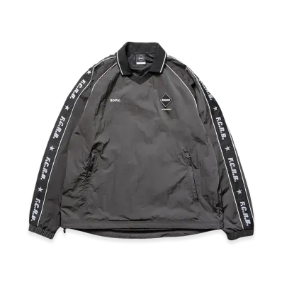 F.C.Real Bristol Nylon Chambray Practice Piste "Charcoal Gray"