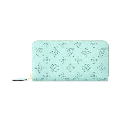 Louis Vuitton Zippy Wallet Mahina "Mineral Blue"