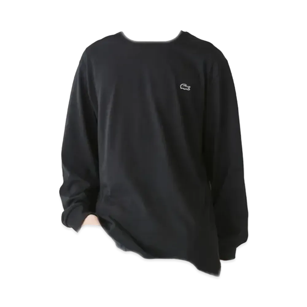 LACOSTE Basic Long Sleeve T-Shirt "Black"