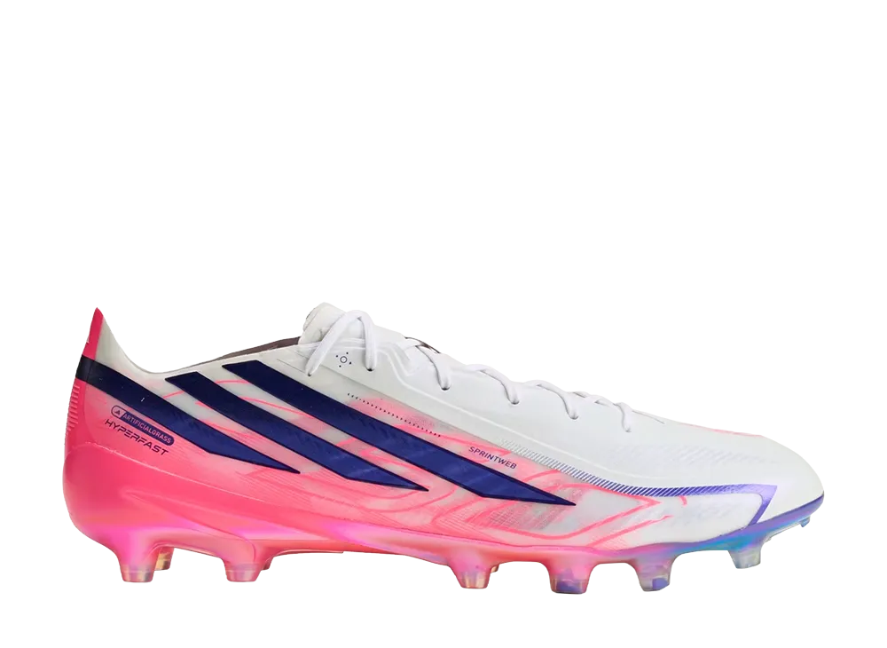 adidas F50 Hyperfast Elite AG "Cloud White/Solar Purple"