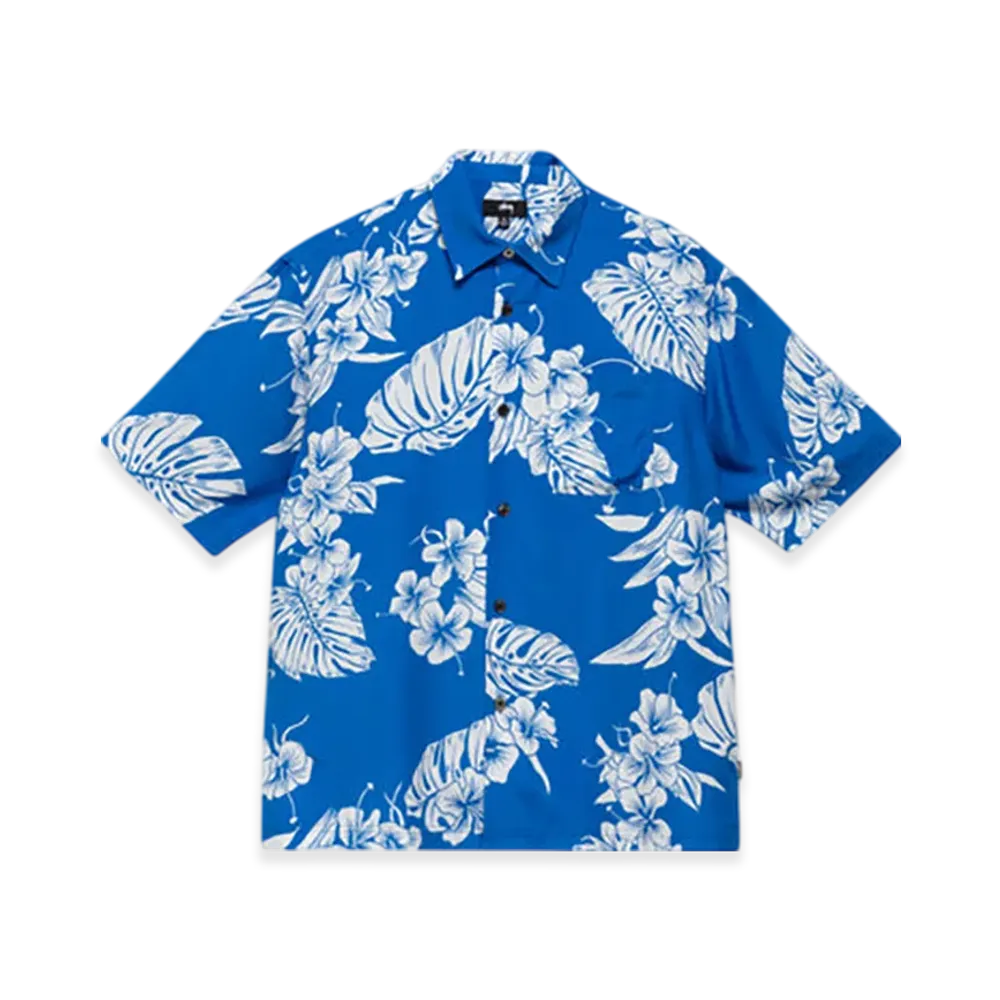Stussy Hawaiian SS Shirt "Blue"